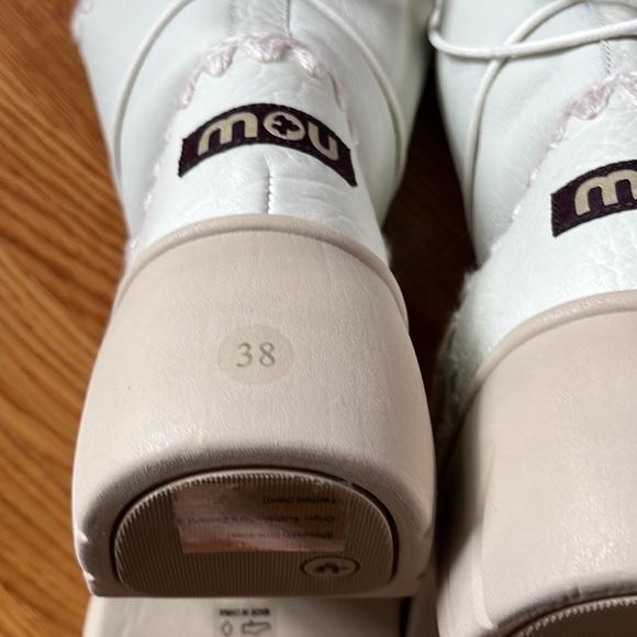 Free People MOU Lunar Landing Snow Platform Boots Size/38 - US 7 - Picture 10 of 16